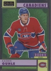 2022-23 O-Pee-Chee Platinum Retro Kaiden Guhle #R-92 card