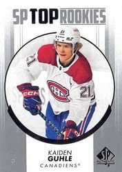 2022-23 SP Authentic Top Rookies Kaiden Guhle #TR-4 card