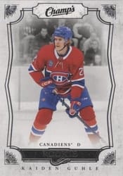 2022-23 Upper Deck Champs Rookies Kaiden Guhle #C-11 card