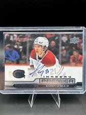 2022-23 Upper Deck Premier Premier Dynamic Imagery Autograph Rookies Kaiden Guhle #PDAR-KG card