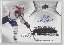 2022-23 Upper Deck Premier Premier Slapshots Autograph Rookies Kaiden Guhle #PSAR-KG