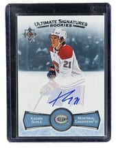 2022-23 Upper Deck Ultimate Collection Ultimate Signatures Rookies Kaiden Guhle #USR-KG card