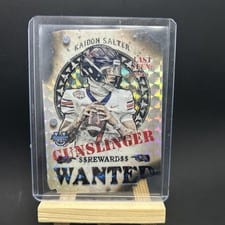 2024 Bowman University Best Gunslingers & Bandits Die-Cuts Set Kaidon Salter #GB-17 card