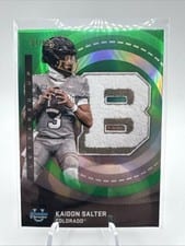 2025 Bowman University Chrome Lettered Up! Kaidon Salter #LU-2 card