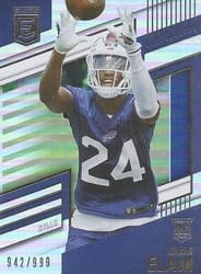 2022 Donruss Elite Base Set Kaiir Elam #187 card