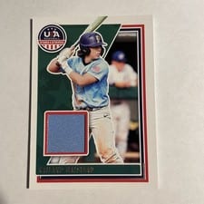 2022 Panini Stars & Stripes USA Baseball Materials Kailand Halstead #USAM-KH card