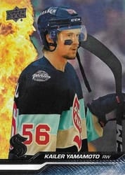 2023-24 Upper Deck Base Set Kailer Yamamoto #618 card