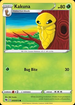 2020 Champion's Path Kakuna #3 card