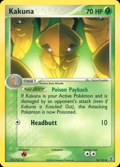 FireRed & LeafGreen Kakuna #36 card