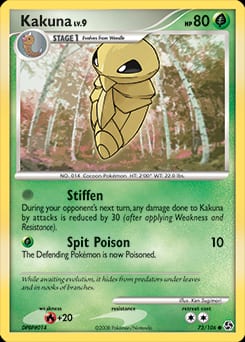 Great Encounters Kakuna #73 card