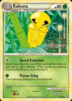 HS—Unleashed Kakuna #32 card
