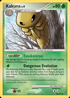 2009 Rising Rivals Kakuna #66 card