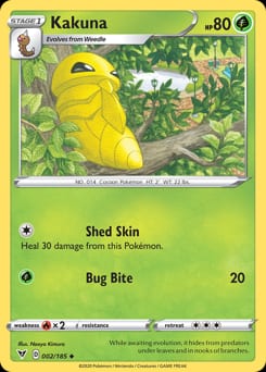 2020 Vivid Voltage Kakuna #2 card