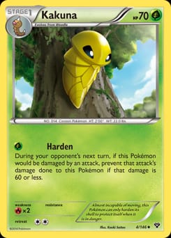 2014 XY Kakuna #4 card