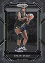 2023 Panini Prizm WNBA Base Set Kalani Brown #22 card