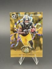 2025 Donruss Rated Rookies Retro Kaleb Johnson #19 card