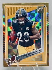 2025 Donruss The Rookies Kaleb Johnson #20 card