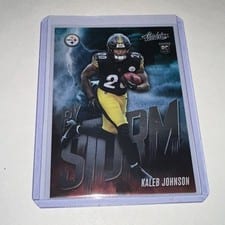 2025 Panini Absolute Countdown Calendar By Storm Kaleb Johnson #8 card