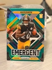 2025 Panini Prizm Emergent Kaleb Johnson #5 card