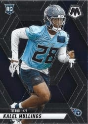 2025 Panini Mosaic Base Set Kalel Mullings #390 card