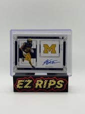 2025 Panini National Treasures Collegiate Team Logo Signatures Kalel Mullings #25 card