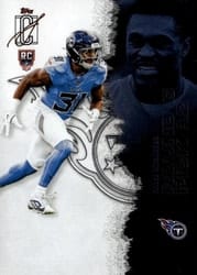 2025 Topps Signature Class Base Set Kalel Mullings #172 card