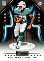 2018 Panini Playbook Base Set Kalen Ballage #121 card