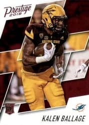 2018 Panini Prestige Base Set Kalen Ballage #296 card