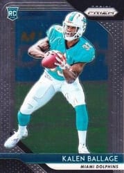 2018 Panini Prizm Base Set Kalen Ballage #234 card