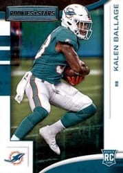 2018 Panini Rookies & Stars Base Set Kalen Ballage #134 card
