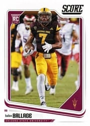 2018 Score Base Set Kalen Ballage #372 card
