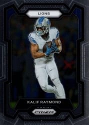 2023 Panini Prizm Base Set Kalif Raymond #100 card