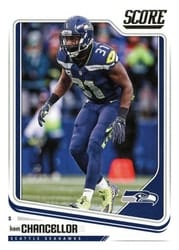 2018 Score Base Set Kam Chancellor #298 card