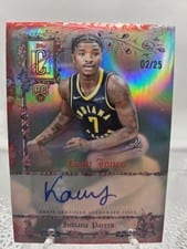 2025-26 Topps Signature Class Manuscripts Kam Jones #MS-KJ card
