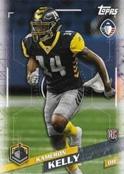 2019 Topps AAF Base Set Kameron Kelly #27 card