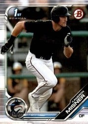 2019 Bowman Draft Base Set Kameron Misner #BD-196 card