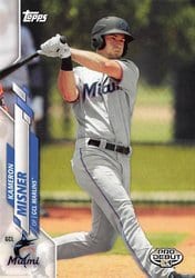 2020 Topps Pro Debut Base Set Kameron Misner #PD-170 card