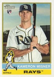 2025 Topps Heritage Base Set Kameron Misner #579 card