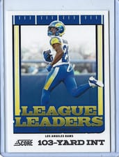 2025 Score League Leaders Kamren Kinchens #10 card