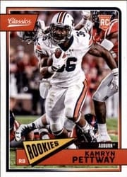 2018 Panini Classics Base Set Kamryn Pettway #280 card