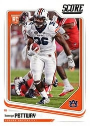 2018 Score Base Set Kamryn Pettway #401 card