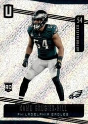 2019 Panini Unparalleled Base Set Kamu Grugier-Hill #105 card