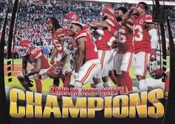 2020 Donruss Champions Kansas City Chiefs #CHAMP-KC card