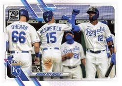 2021 Topps Base Set Kansas City Royals #608 card
