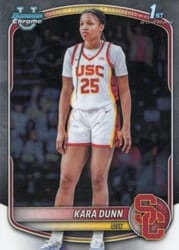 2025-26 Bowman Chrome Prospects Kara Dunn #BCP-71 card