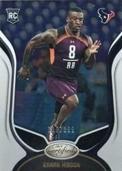 2019 Panini Certified Base Set Karan Higdon #138 card