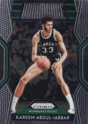 2018-19 Panini Prizm Dominance Kareem Abdul-Jabbar #7 card