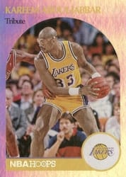 2020-21 Hoops Base Set Kareem Abdul-Jabbar #257 card
