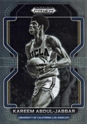 2022 Panini Prizm Draft Picks Base Set Kareem Abdul-Jabbar #30 card