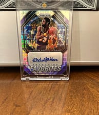 2023-24 Panini Prizm Franchise Favorites Signatures Kareem Abdul-Jabbar #FF-KAJ card